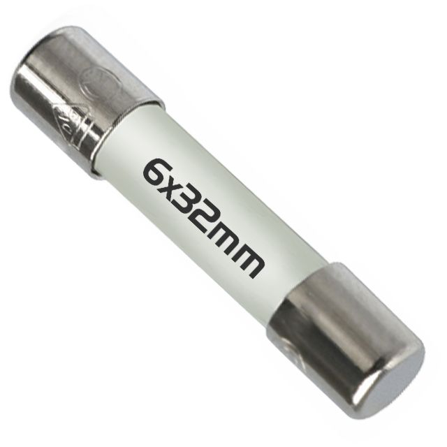 peaktech® p 7625 microfuse ~ 12.5 a / 500 v ~ 6.3 x 32 mm ~ super fast acting (ff)