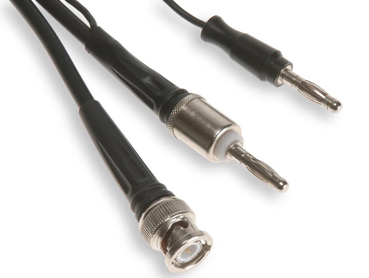 PeakTech® MKS-1 BNC to 4 mm banana plug ~ measuring cable -100 cm length