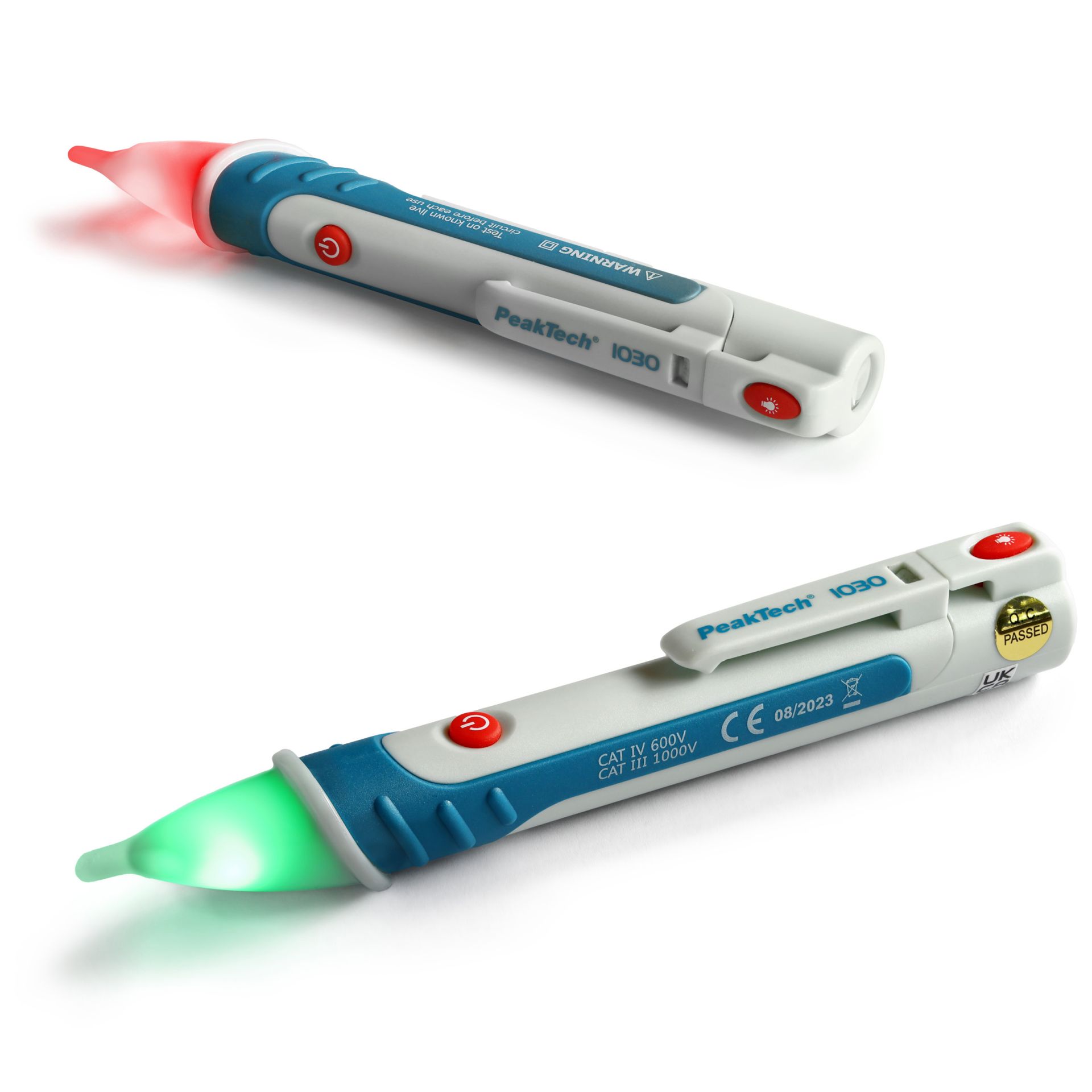 peaktech® p 1030 ac voltage detector 50 1000 v ac, non contact