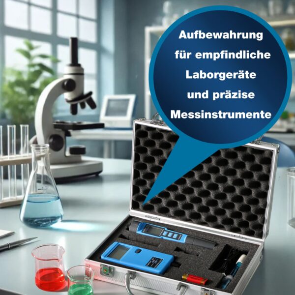 peaktech® p 7255 carrying case for measurement instruments