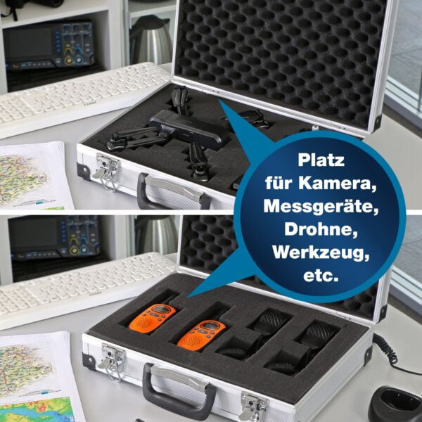peaktech® p 7265 carrying case for measurement instruments