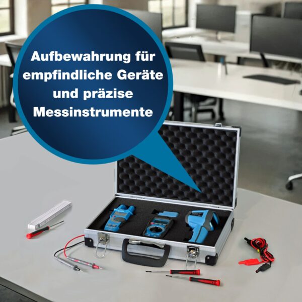 peaktech® p 7265 carrying case for measurement instruments