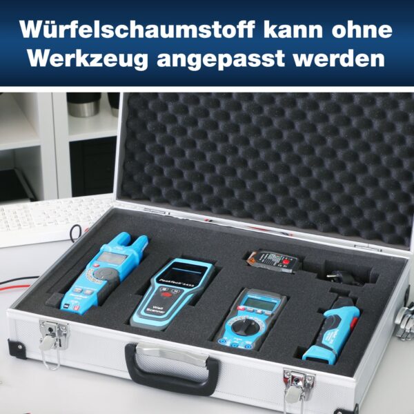 peaktech® p 7270 carrying case for measurement instruments