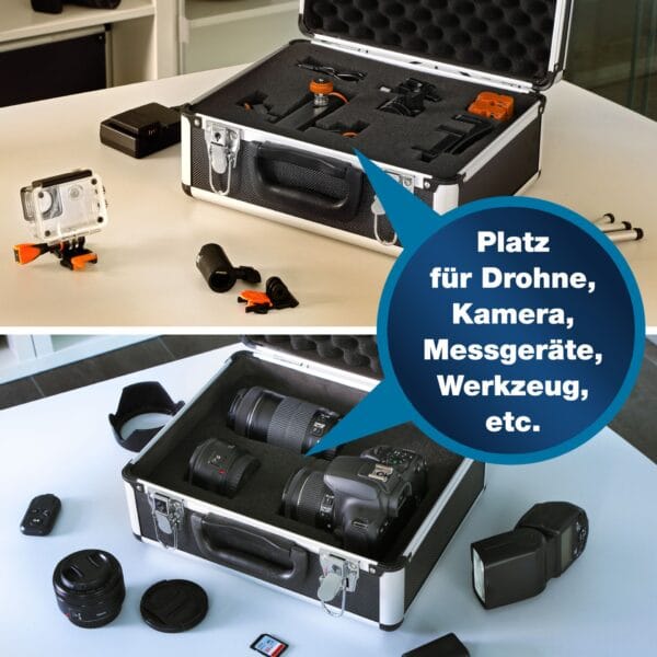 peaktech® p 7300 carrying case for measurement instruments