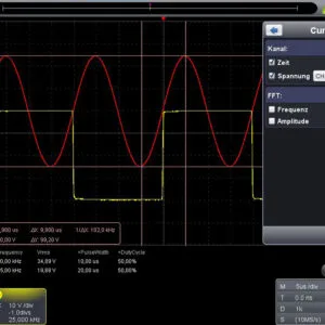 100 MS/s PC oscilloscope with USB