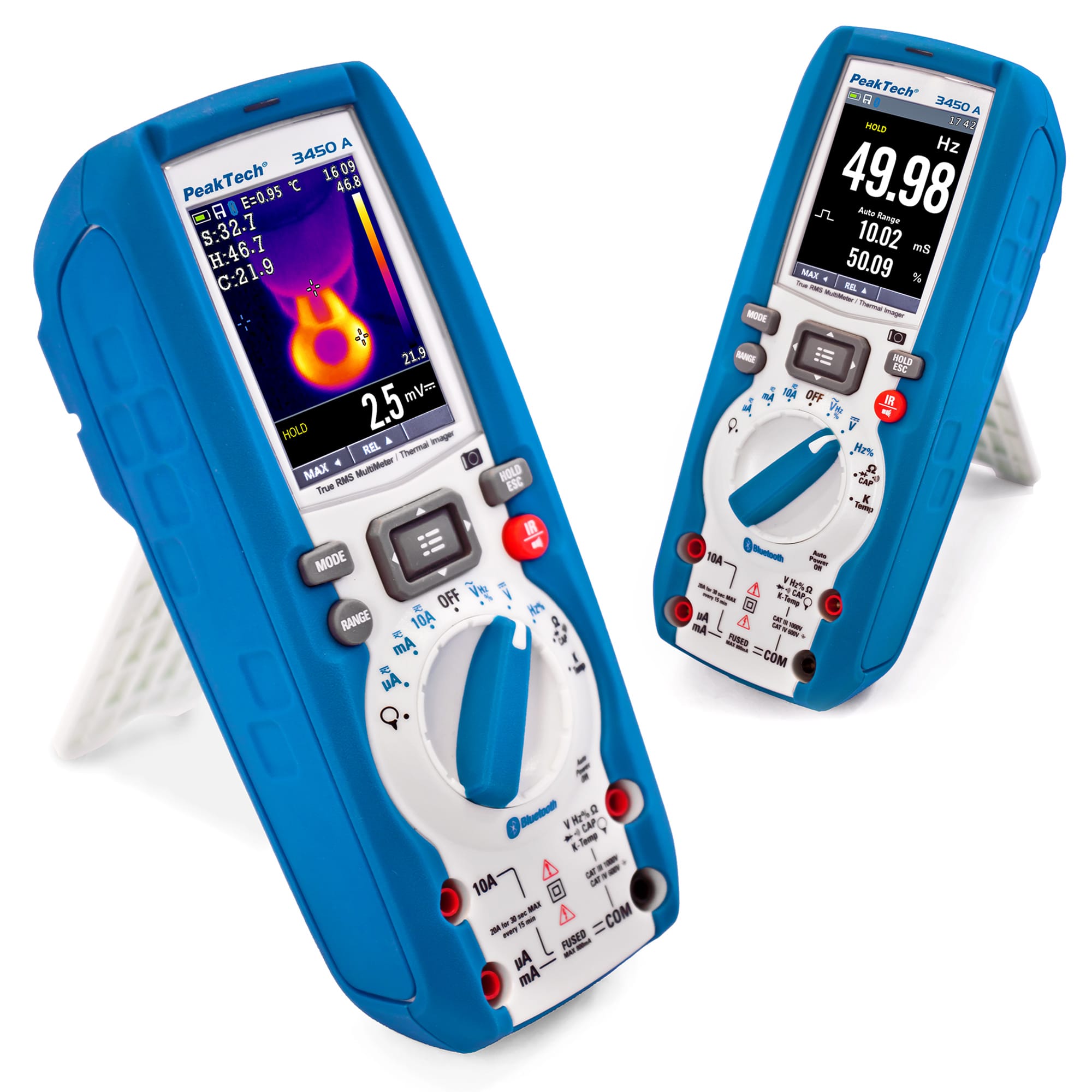 PeakTech® P 3450 A TrueRMS multimeter & thermal imaging camera