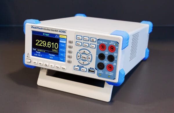 PeakTech® P 4096 Graphical bench multimeter, 200.000 counts & TFT - Image 6