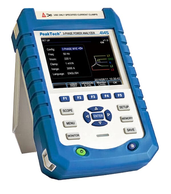 PeakTech® P 4145 Power analyzer with RS-232 C interface - Image 2
