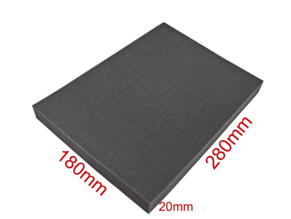 peaktech® p 7255 s foam for aluminum case p 7255
