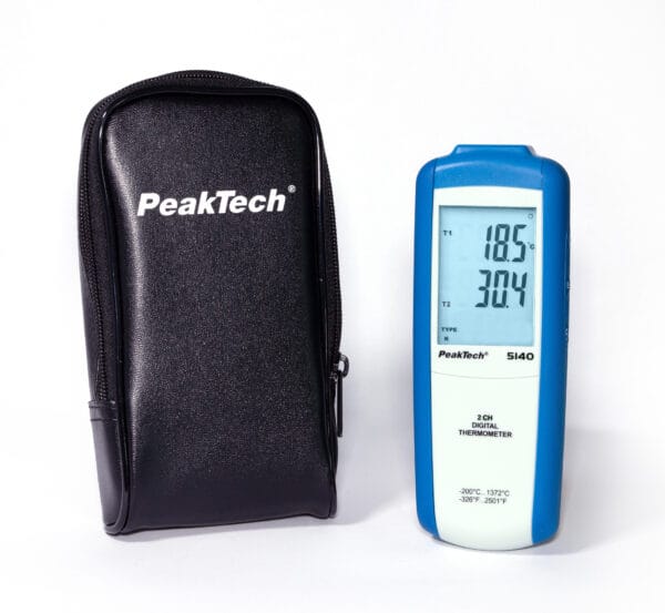 PeakTech® P 5140 Digital-Thermometer 2 CH, -200...+1372°C - Image 6