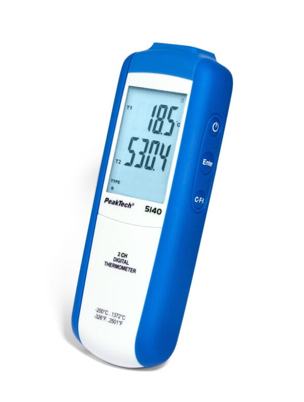 PeakTech® P 5140 Digital-Thermometer 2 CH, -200...+1372°C - Image 5