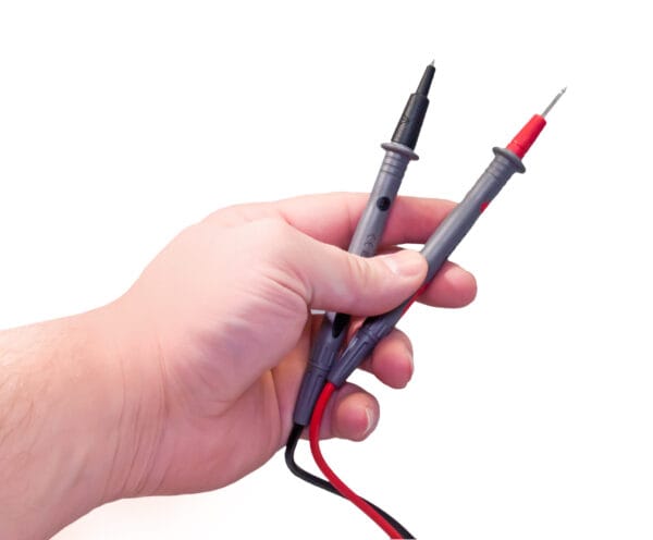 PeakTech® TKS-8 Test Leads with 2 mm probe tip and sleeves - Image 2