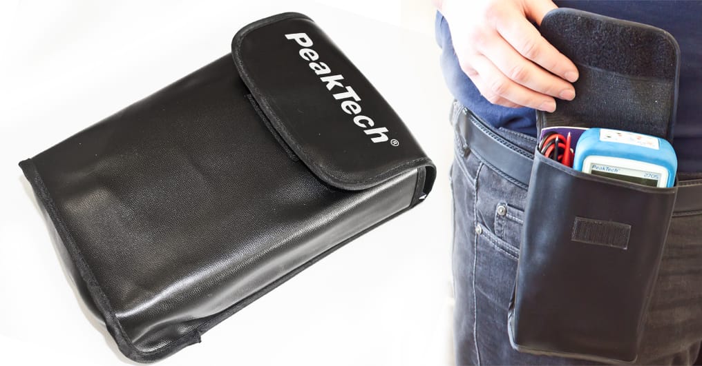 PeakTech® TASCHE 2 Universal carrying case 125 x 195 x 55 mm