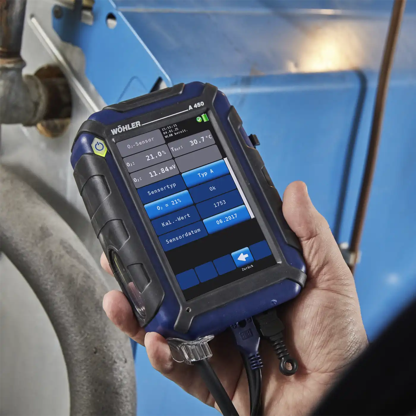 Wöhler A 450 Flue Gas Analyser